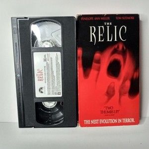 The Relic (VHS 1997) Horror Monster Museum Tom Sizemore Penelope Miller RARE